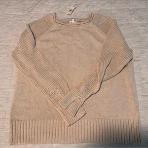 Aerie Women's Tan Crewneck Sweater